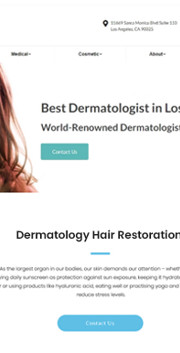 More Dermatology Website Templates